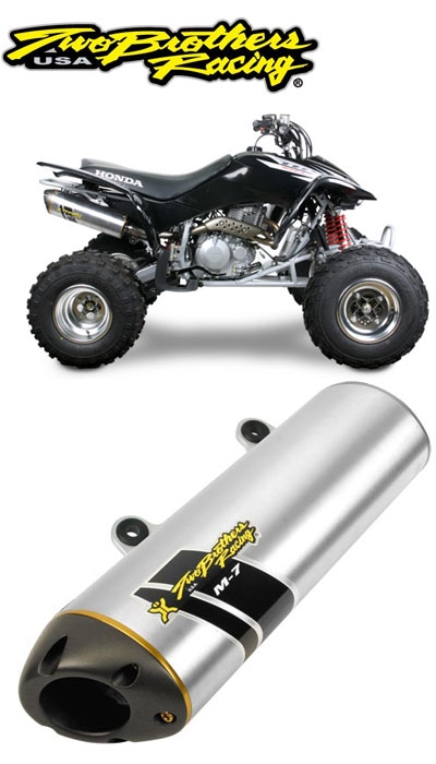 Honda 400ex Slip-On Muffler (99-14) 2ペア 吸気排気バルブ HD XR400